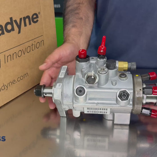 Stanadyne DE2435-6322 fuel injection pump product demonstration for John Deere 4045D and 4045T
