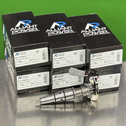 Purepower Injectors Fuel Injector Set For 2010-14 Maxxforce Dt 210 Hp To 225 Hp 1884057C9 ...
