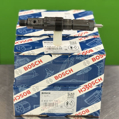 Fuel Injector Bosch Set Of 6 For John Deere Kdel69P43 Re64391 Se500185 501126 0432131736