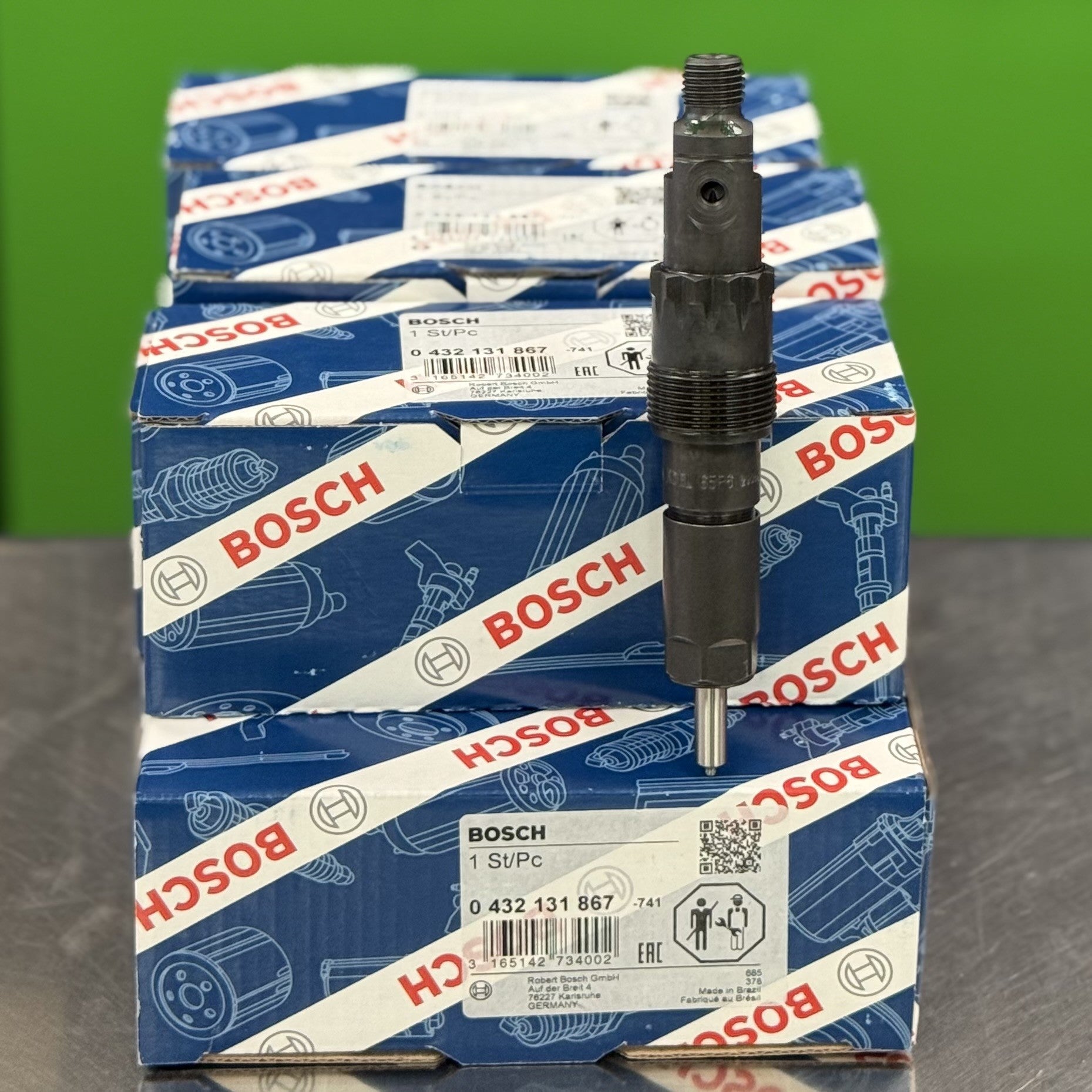 Bosch Fuel Injector Set for John Deere 6076 7.6L | RE46364