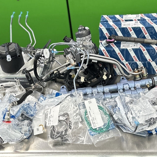 NUEVO KIT COMPLETO DE CONTAMINACIÓN DE COMBUSTIBLE PARA FORD POWERSTROKE 6.7L 2020-2022 ¡SIN NÚCLEO CHR! 