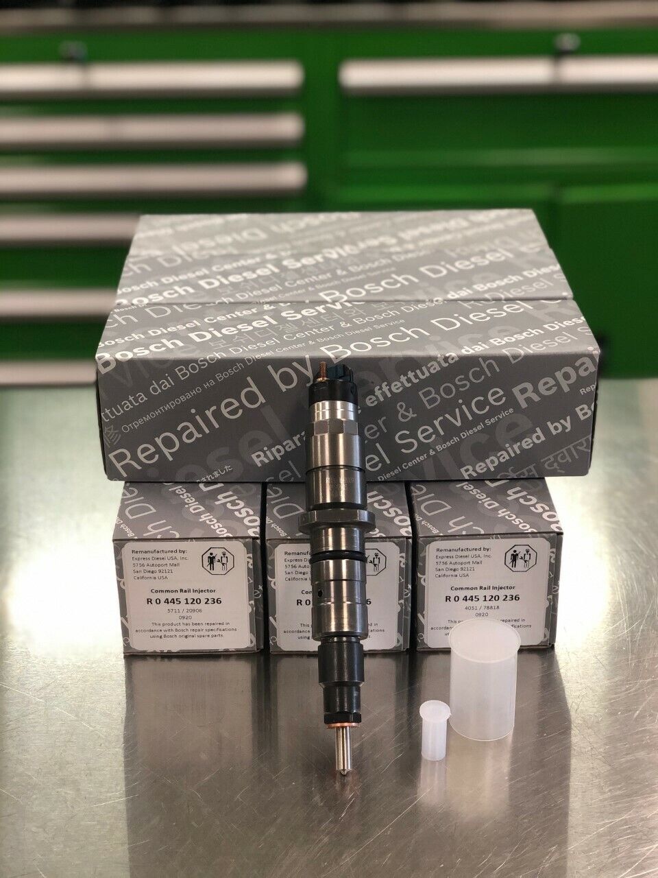 Bosch Fuel Injector Set For Komatsu Cummins Qsb 6.7L 6745113102 No Core ...