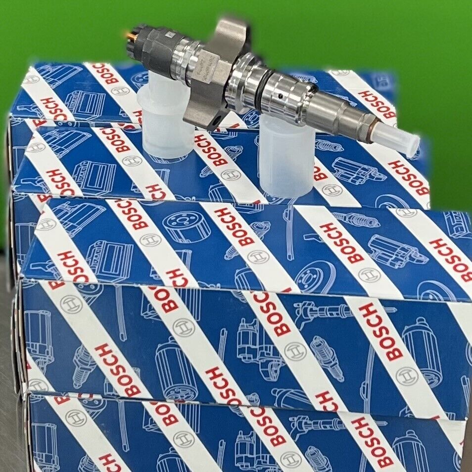 NEW BOSCH FUEL INJECTOR SET 6 For NEW HOLLAND 6.7L 2015 up 5801618038 0445120351 - Express Diesel USA