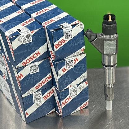 NEW BOSCH FUEL INJECTOR SET of 6 For NEW HOLLAND IVECO CASE 50438875 88750 - Express Diesel USA