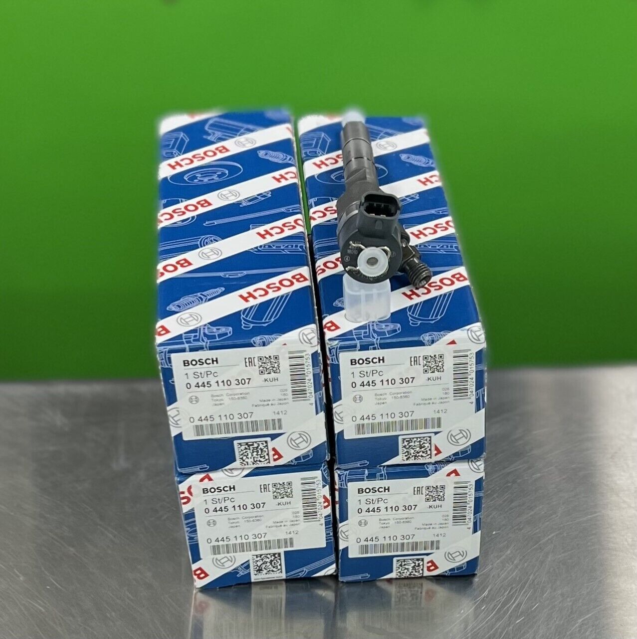 NEW FUEL INJECTOR SET 4 For 3.3L KOMATSU 6271113100 CUMMINS 4941109 0445110307 - Express Diesel USA