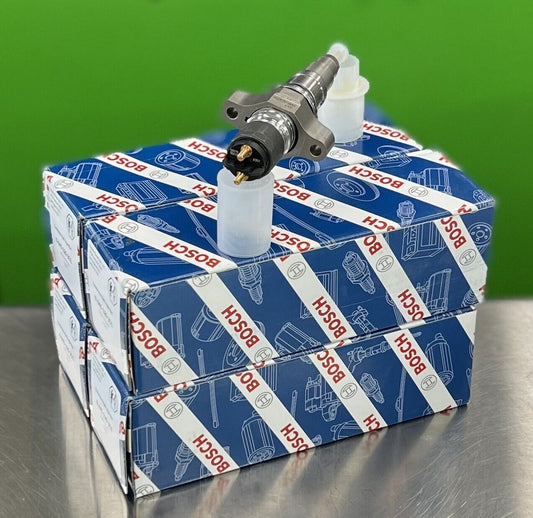 NEW FUEL INJECTOR SET 4 For CASE NEW HOLLAND 4.5L 2015 up 5801618038 0445120351 - Express Diesel USA