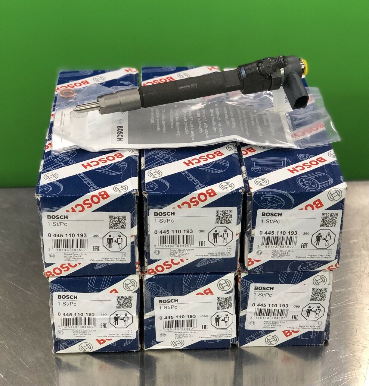 NEW FUEL INJECTOR SET For 2005-06 MERCEDES E320 CDI 3.2L L6 NO CORE 6480700387 - Express Diesel USA